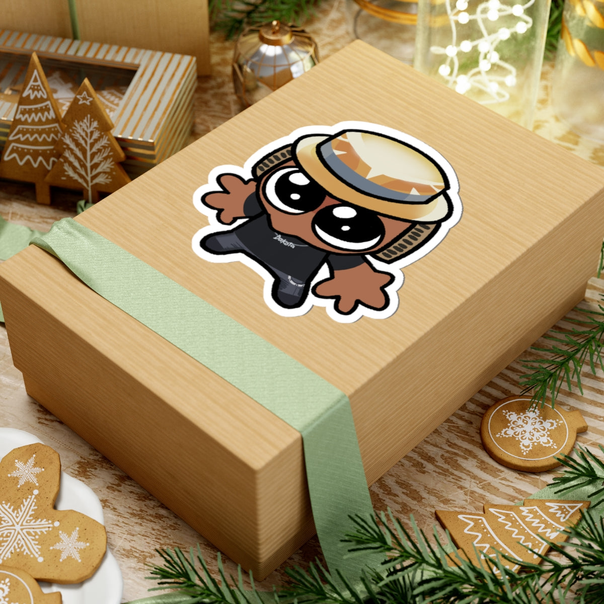 Cute Dakota Cut-Out Sticker