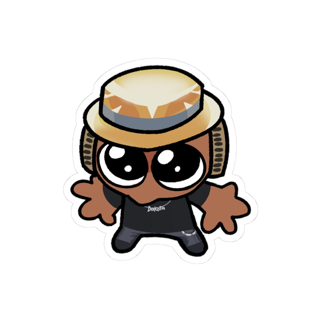 Cute Dakota Cut-Out Sticker